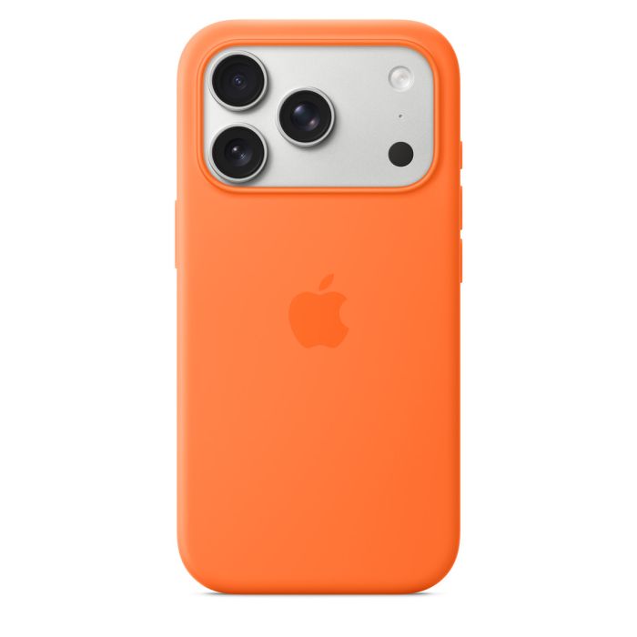 Apple iPhone 17 Pro Silicone Case with MagSafe, Orange