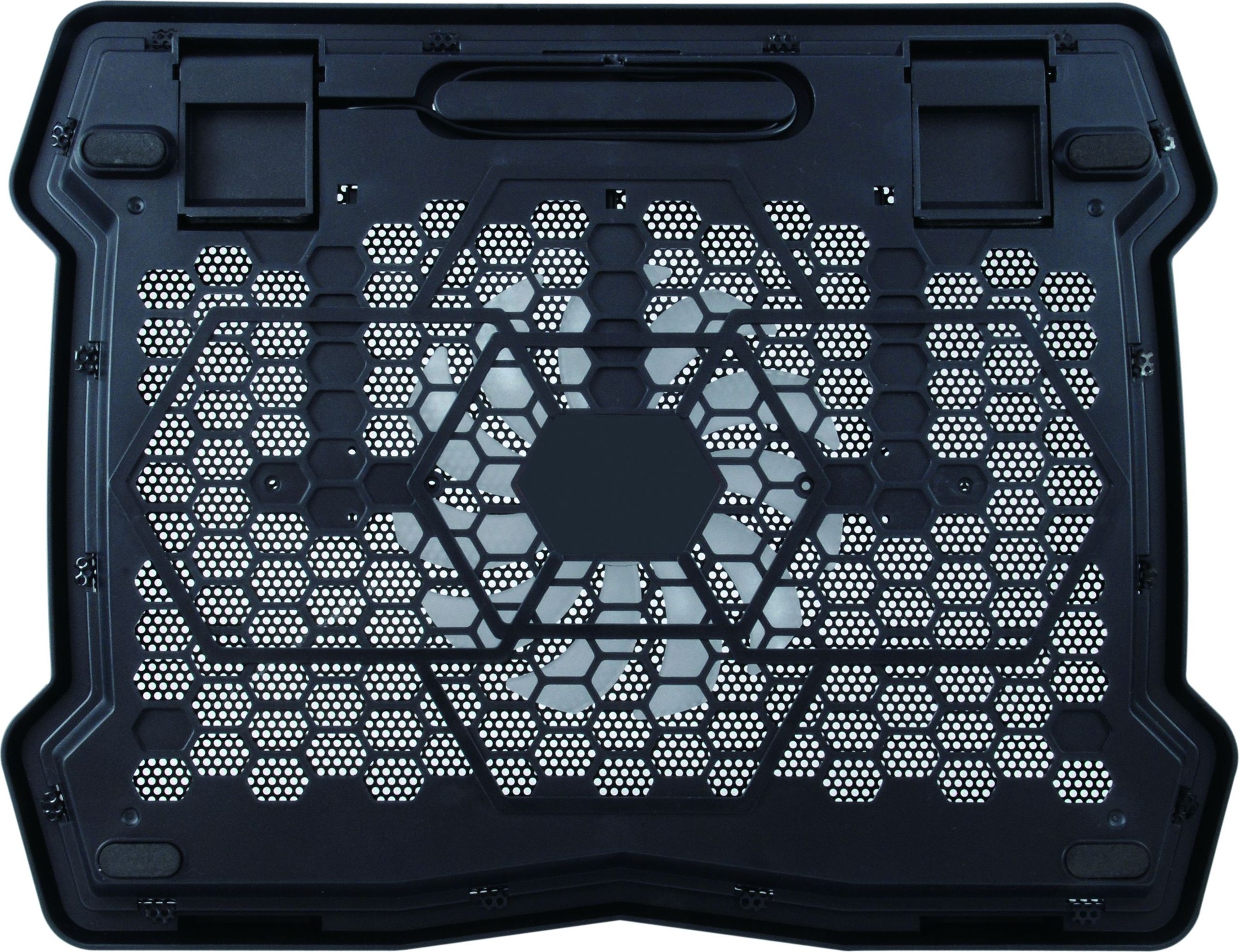 Bazë ftohëse për laptop Conceptronic THANA05B, USB, ventilator i qetë, e zezë