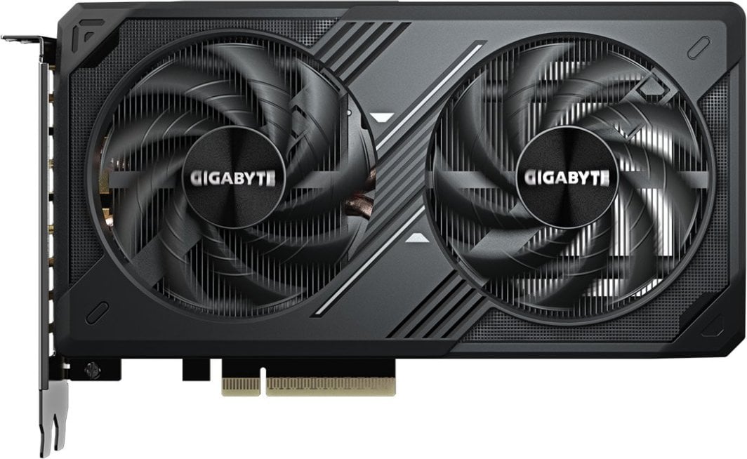 Kartelë grafike Gigabyte GeForce RTX 5060 Windforce, 8GB, GDDR7, DLSS4, e zezë