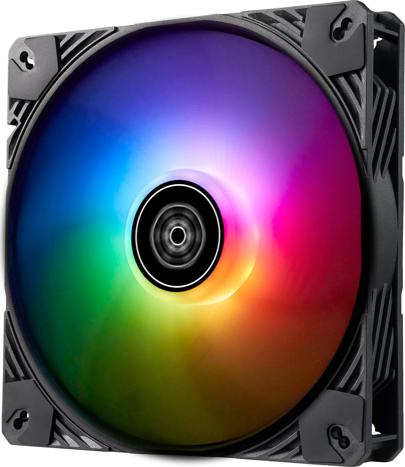 Ventilator kasë SilverStone Shark Force 140, 140mm, ARGB, i zi