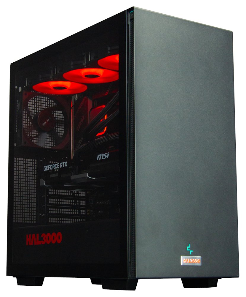 Kompjuter HAL3000 Master Gamer Elite Ti, i7-14700F, 32GB, 2TB SSD, RTX 5070 Ti, e zezë