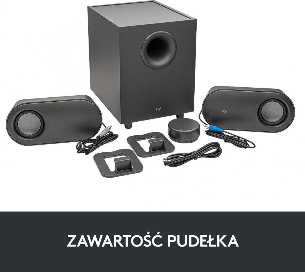 Logitech Z407 Bluetooth Компјутерски Звучници со Сабвуфер
