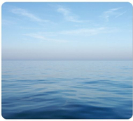 Mousepad Fellowes Earth Series, dizajn oqean, i kaltër