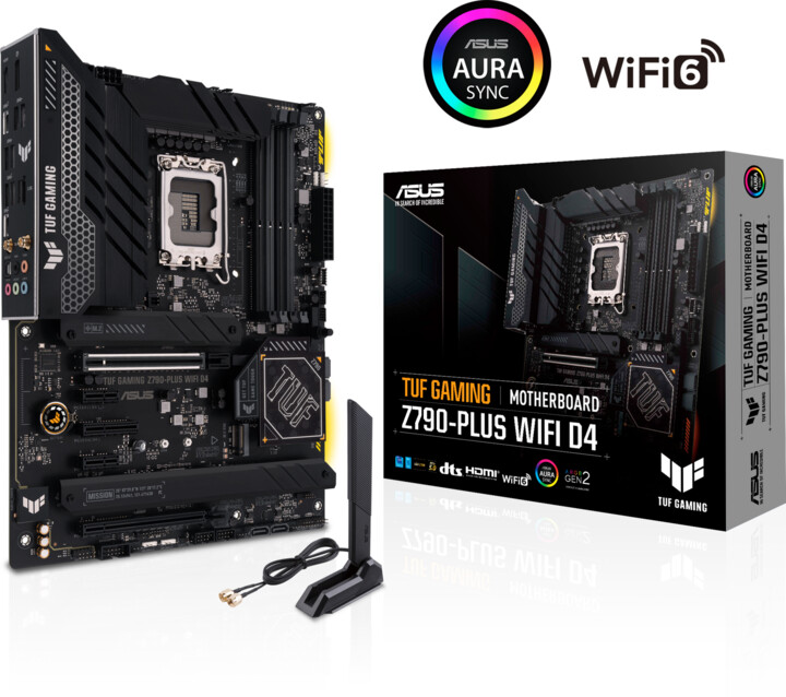 Pllakë amë ASUS TUF GAMING Z790-PLUS WIFI D4 (DDR4) - Intel Z790