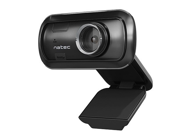 Kamera web Natec Lori, Full HD 1080p, USB, e zezë