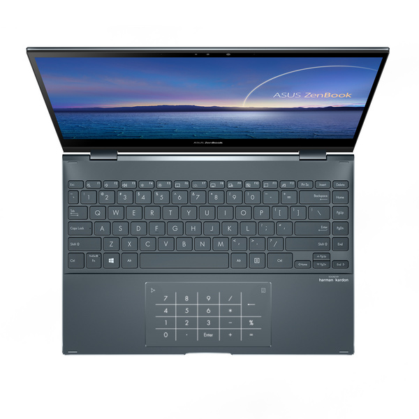 Laptop ASUS ZenBook Flip 13 UX363EA-HP555W Hybrid (2në1), 13.3", Intel Core i5, 16GB RAM, 512GB SSD, Intel Iris Xe Graphics, gri