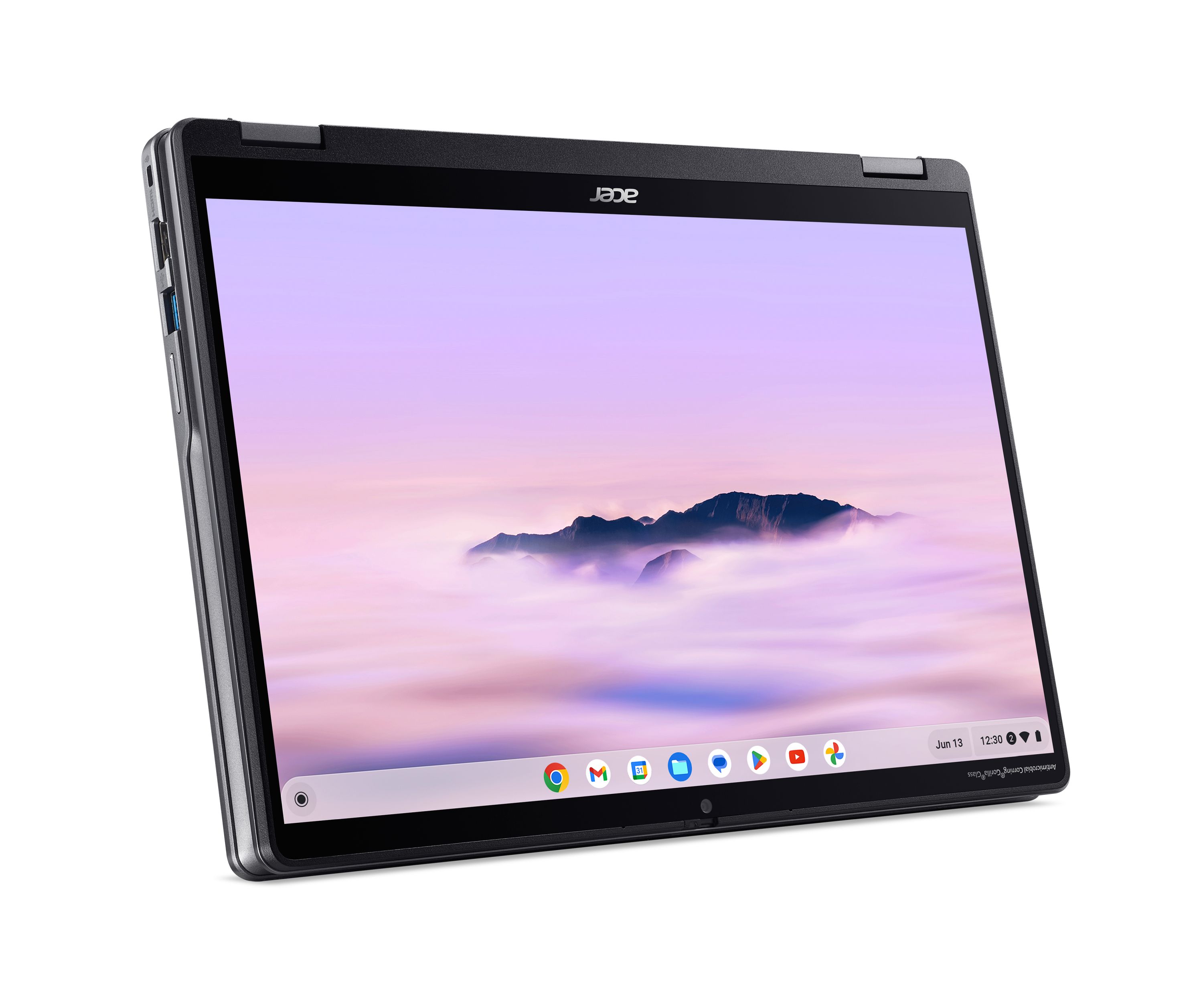 Laptop Acer Chromebook Plus Spin 514 (CP514-4HN-52NT), 14\", Intel Core 5 120U, 8GB RAM, 256GB SSD, сив