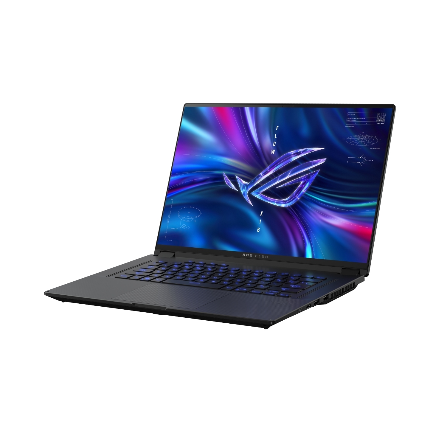 Laptop ASUS ROG Flow X16, 16", QHD, Intel i9-13900H, 32GB RAM, 2TB SSD, RTX 4070, i zi