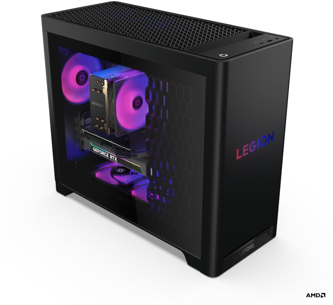 Kompjuter Lenovo Legion T5 30AGB10, AMD Ryzen 5 7600, 32GB, 1TB M.2 PCIe, NVIDIA GeForce RTX 5060 8GB GDDR7, i zi