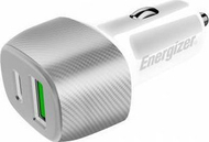 Karikues auto Energizer D38WS, 38W, USB dhe USB C, i bardhë gri