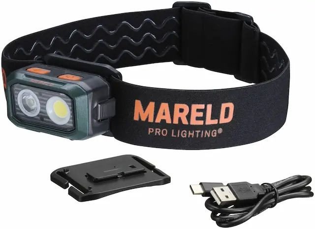 Fener frontal Mareld Stellar 550RE, 550 lumen, IP64, i zi