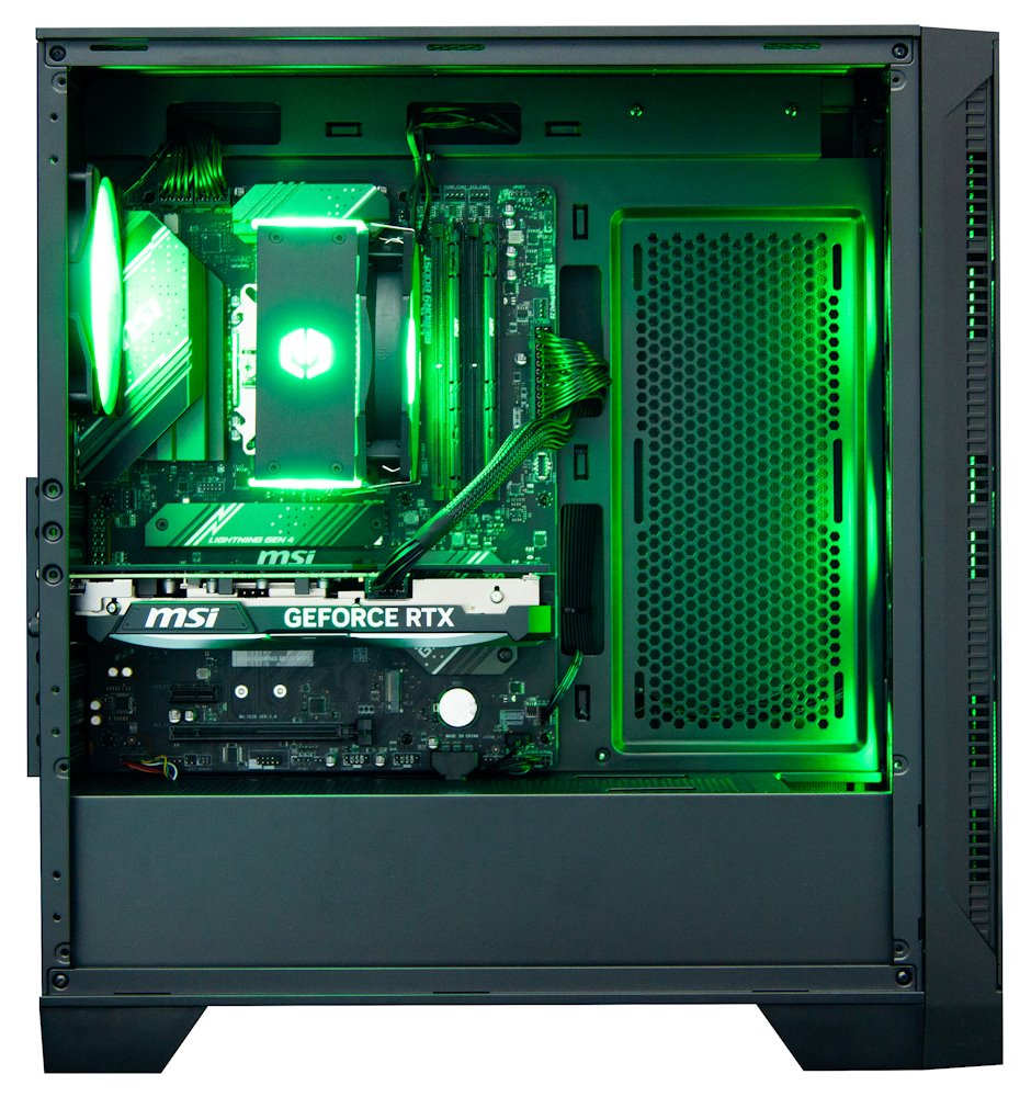 Kompjuter HAL3000 MČR Finale Pro Super, AMD Ryzen 5 9600X, 32GB RAM, 1TB SSD, NVIDIA RTX 4070 Super, i zi