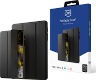 Futrollë Folia Soft për tablet, iPad Air 13 2024 2025, me palosje trefishe, funksion Wake Sleep, e zezë