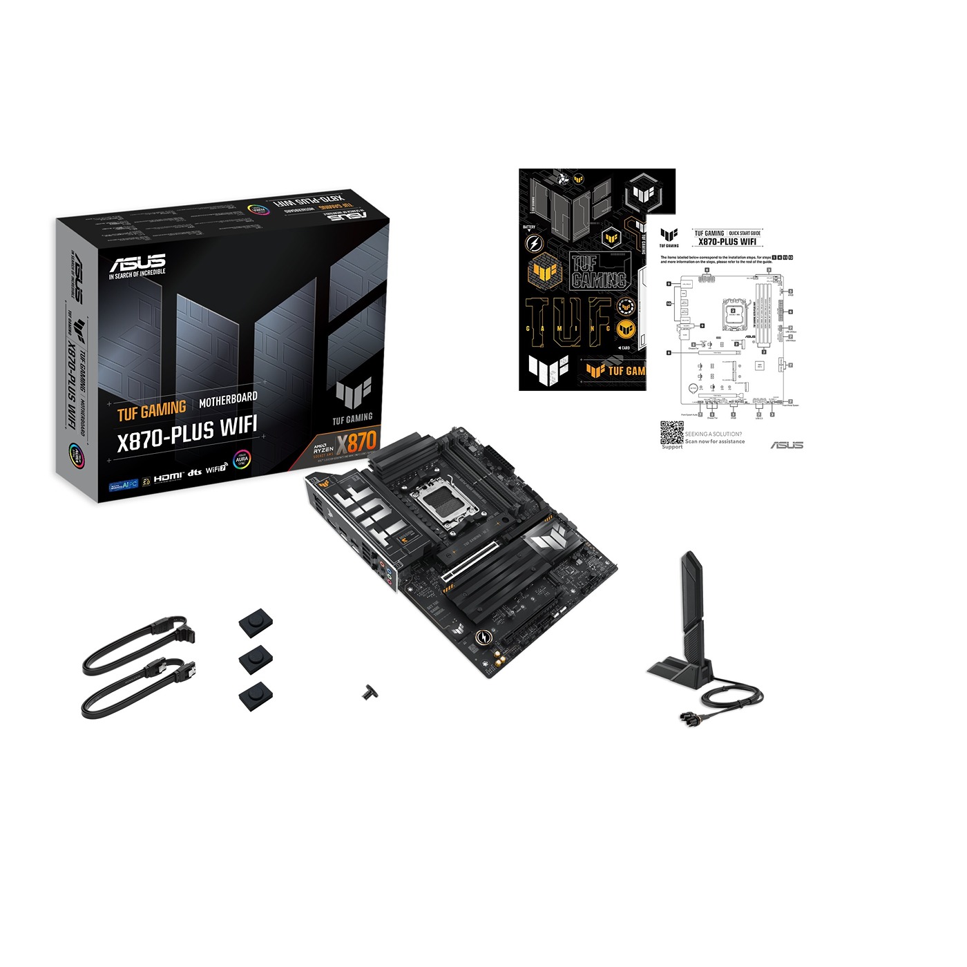 Pllakë amë ASUS TUF GAMING X870-PLUS WIFI, AM5, ATX
