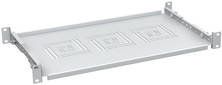 Raft Solarix 19", 1U, 250mm, RAL 7035, UP-12