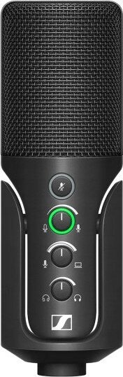 Сет за стриминг Sennheiser Profile, USB-C микрофон, прилагодлива рака, црна
