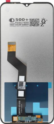 Екран за телефон FixCell за Motorola G9 Play E7 Plus, OEM, без рамка, црн