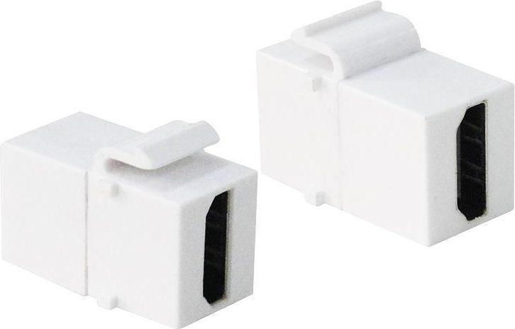 Përshtatës LogiLink HDMI Female/Female, i bardhë