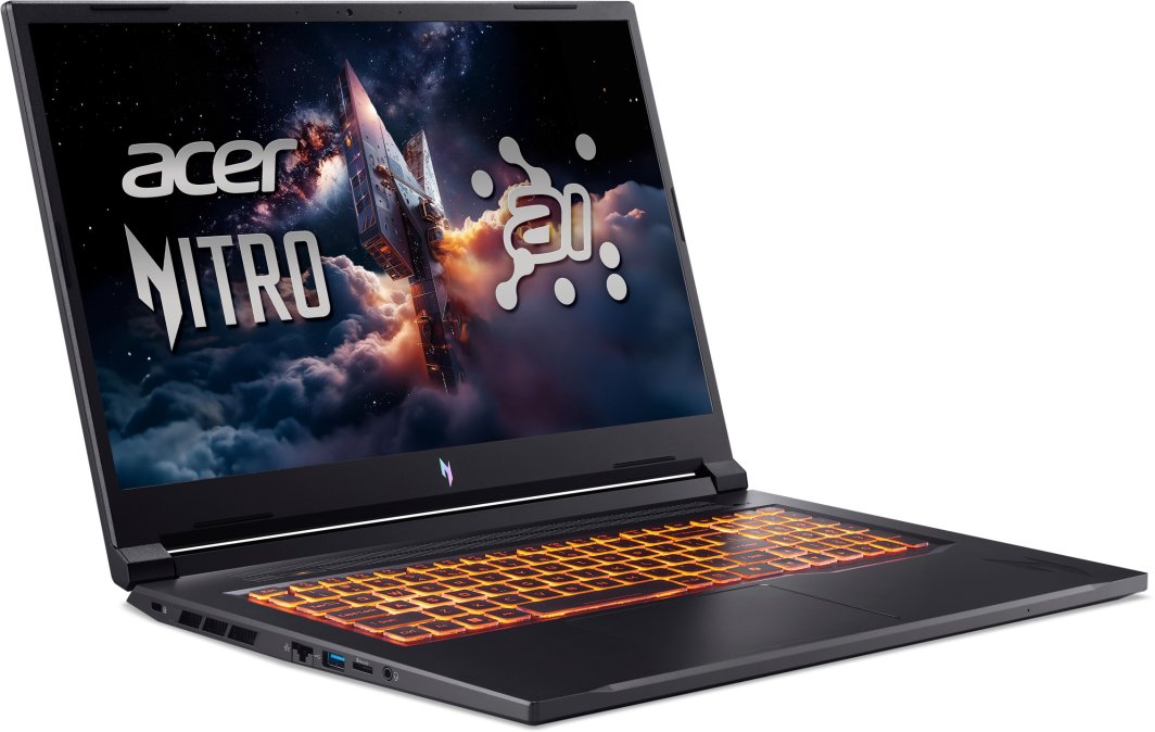 Laptop Acer Nitro V 17 AI ANV17-41, 17.3", AMD Ryzen 5 240, 16GB RAM, 512GB SSD,NVIDIA GeForce RTX 5060, i zi