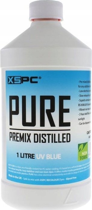 Lëng ftohës për PC XSPC PURE Premix, 1L, UV blu