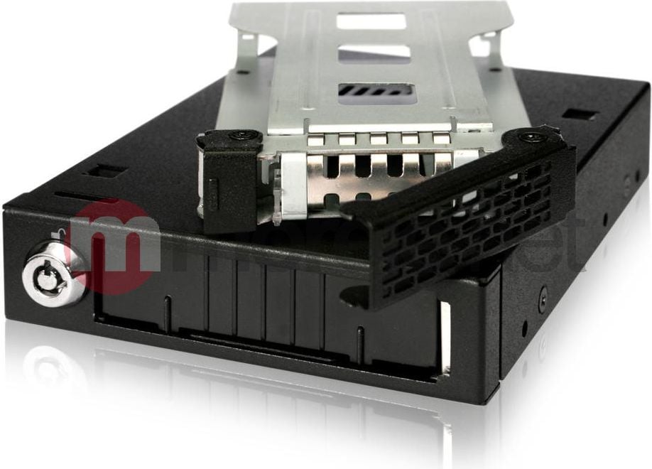 Mobile rack ICY DOCK ToughArmor MB991IK-B, për HDD SSD 2.5", për slot 3.5", me bravë, metalik