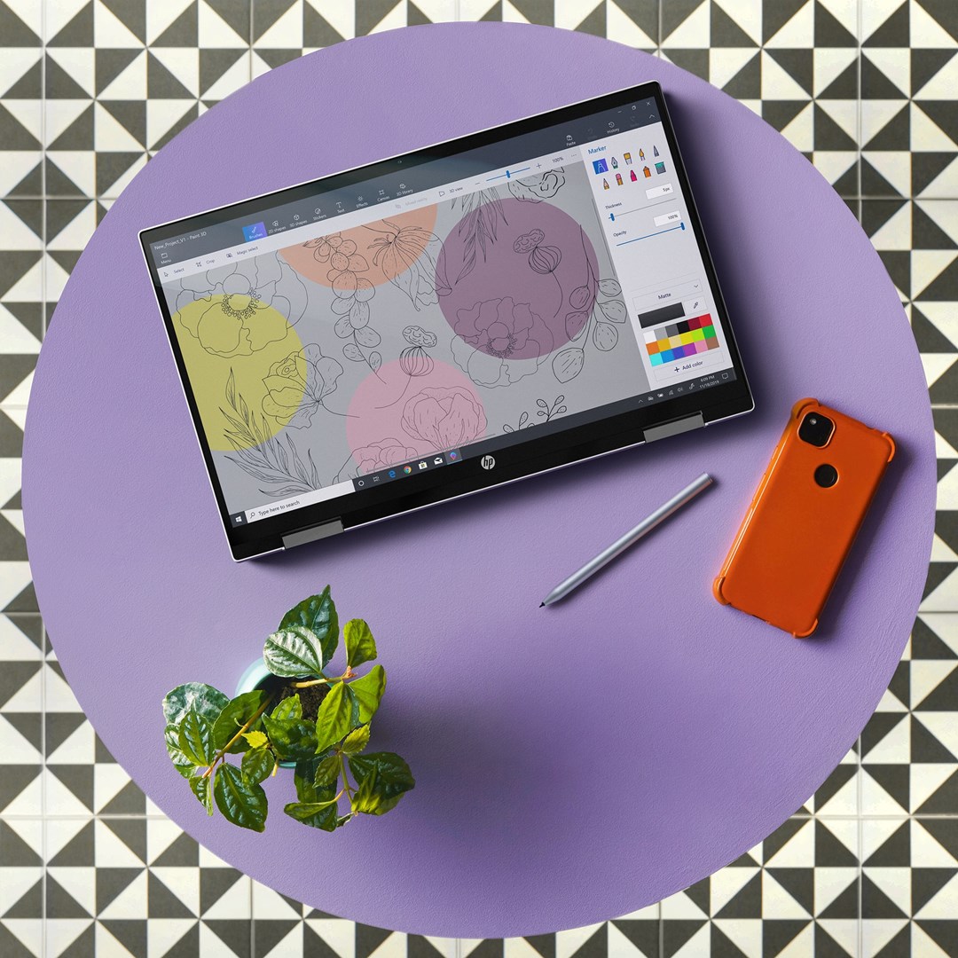 Лаптоп HP Pavilion x360 15-er1002nw, 15.6", Intel Core I5 1235U, 16 GB RAM, 512 GB SSD