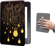 Korice Strado Graphic Smart Case за Kindle Paperwhite 5, магнетно затворање, повеќебоен дизајн