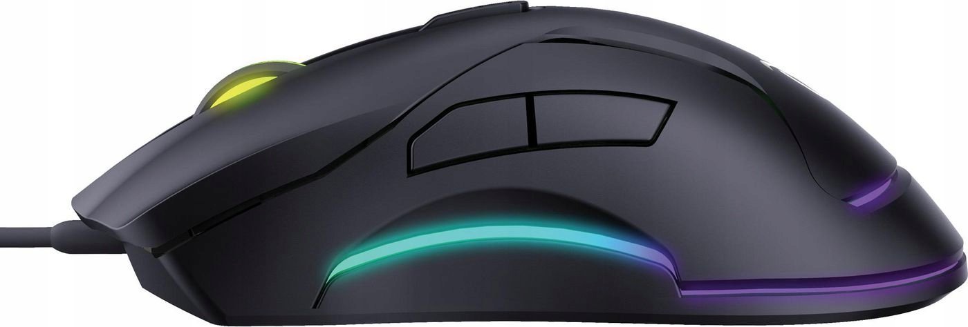Maus gaming Sandberg LightFlow 6D, me kabllo, RGB, i zi