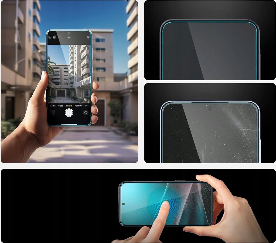 Заштитно стакло Spigen Glass TR EZ Fit, 2 парчиња, за Samsung Galaxy A36 5G, проѕирно