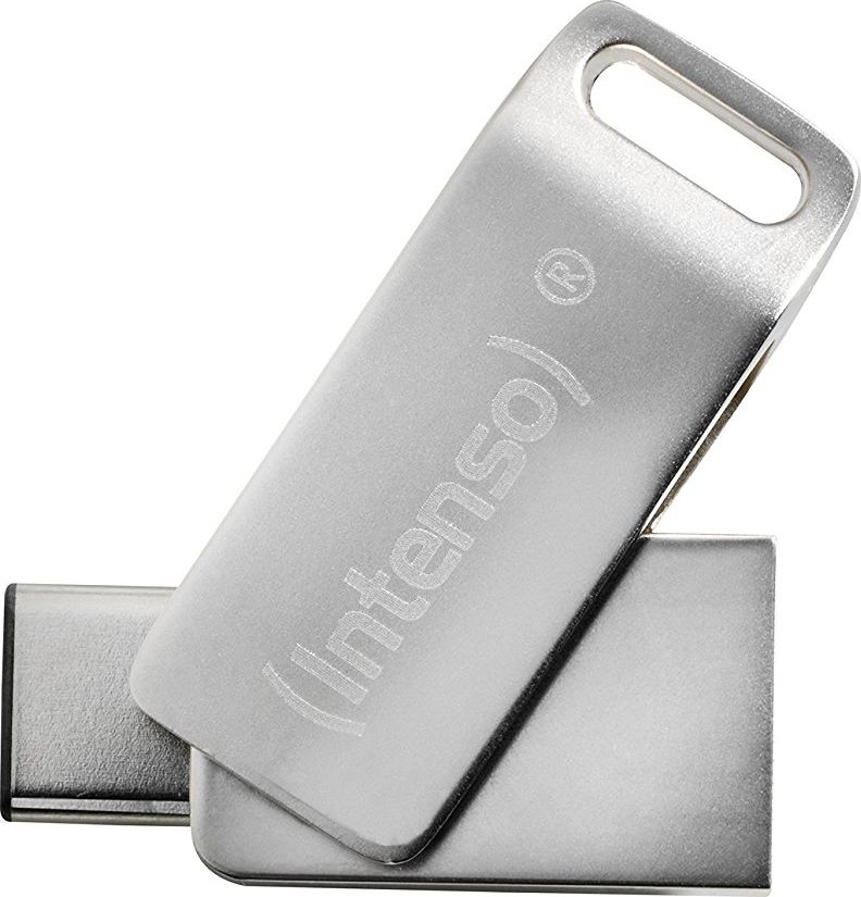 USB диск Intenso cMobile Line, 32GB, USB-A/USB-C, сребрена боја