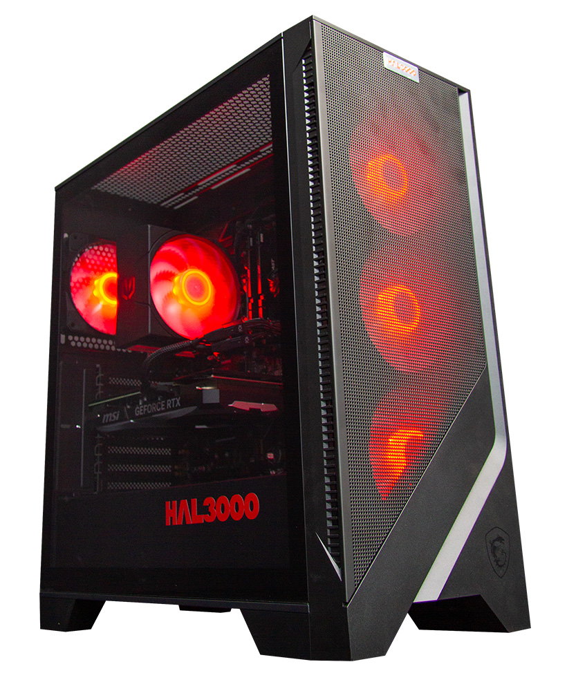 Kompjuter HAL3000 Online Gamer Super, AMD Ryzen 5 7600, 32GB RAM DDR5, 1TB SSD, RTX 4070 Super, i zi