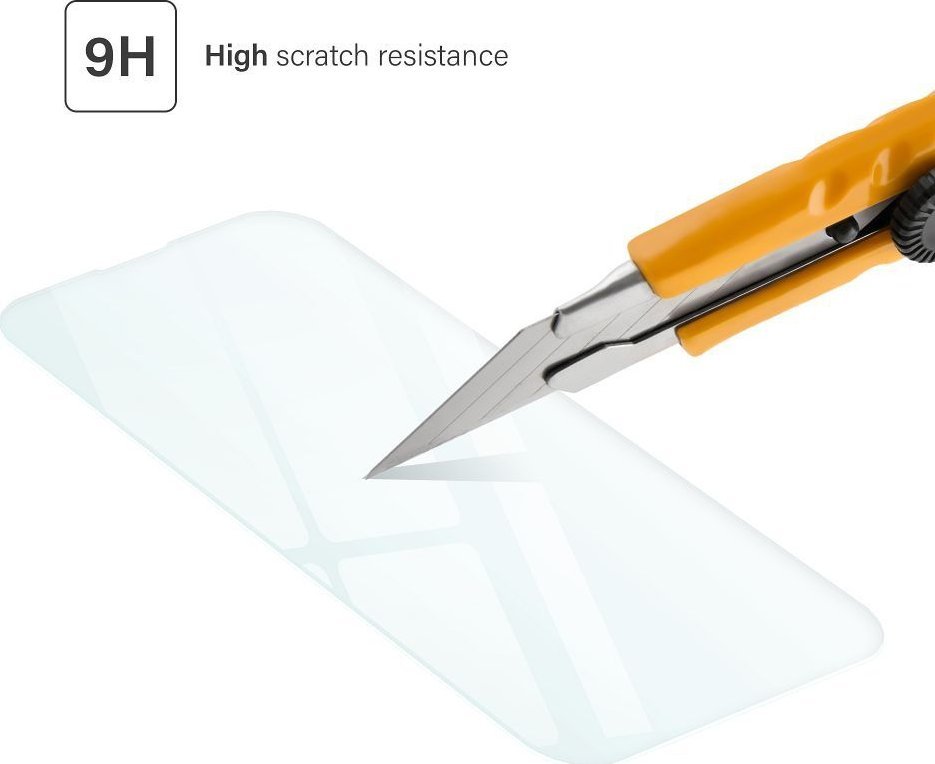 Stakll xhami i temperuar Blue Star për iPhone 15 Pro Max, 0.3mm, transparent