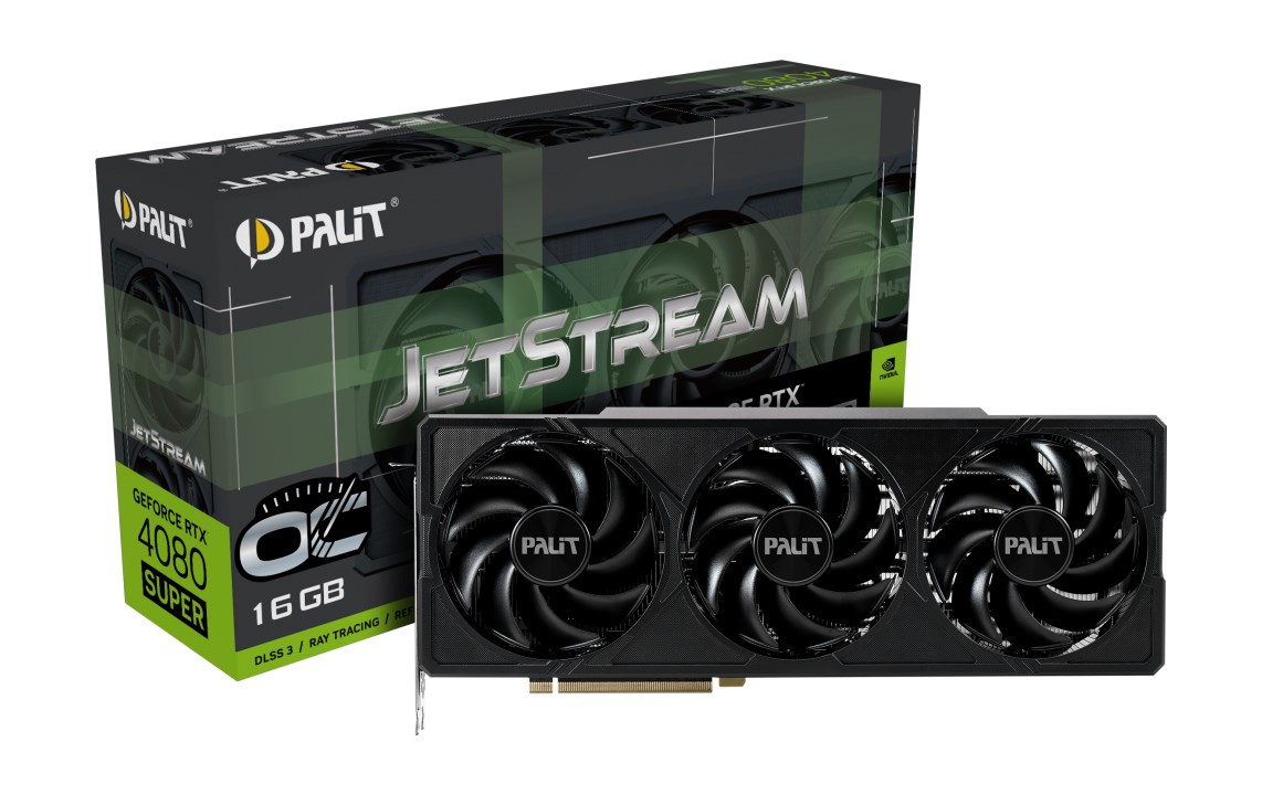 Kartë grafike PALiT NVIDIA GeForce RTX 4080 SUPER, 16 GB GDDR6X, NED408SS19T2-1032J