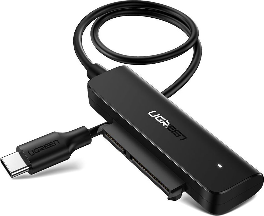 Kuti e jashtme për disk Ugreen 70610, USB C 3.0, SATA III 2.5", e zezë