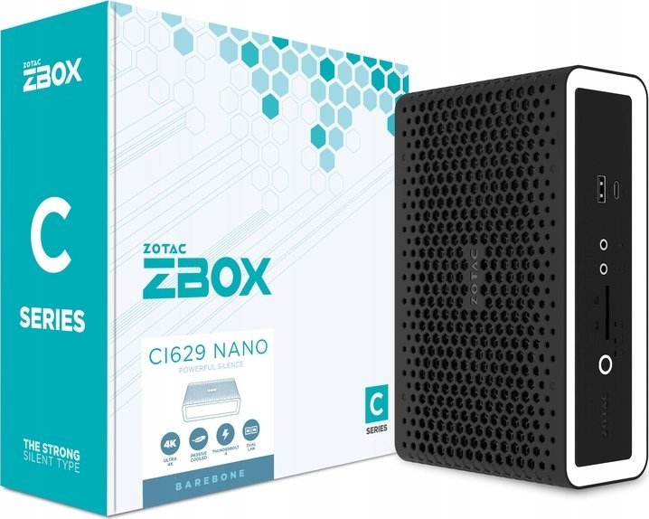 Stacion pune Zotac ZBOX CI629 NANO, 1.8L, Intel SoC i3-1315U 1.2 GHz, i bardhë/i zi