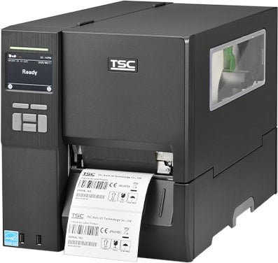 Printer etiketash TSC MH241T, industrial, 203 dpi, gri