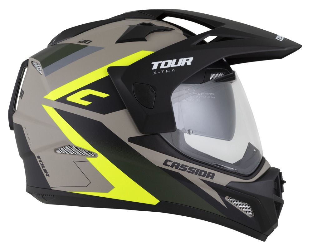 Helmetë moto Cassida Tour 2.0 X-tra, Pinlock ready, ECE 22.06, e zezë mat