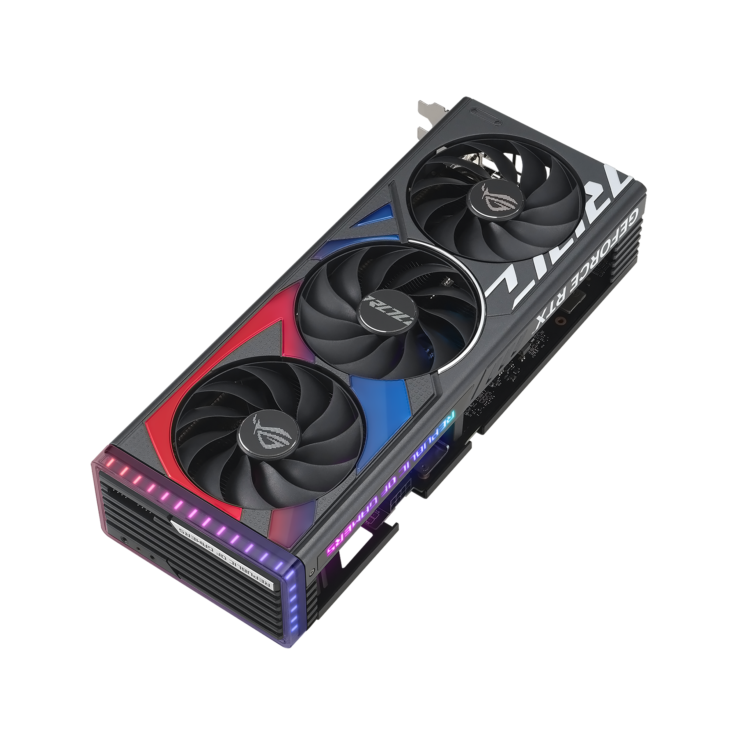Kartelë grafike ASUS ROG Strix GeForce RTX 4060 Ti OC, 16GB GDDR6, ARGB, e zezë