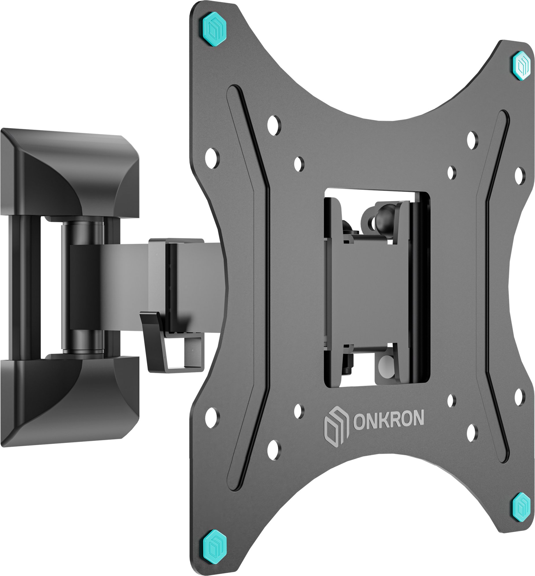 Mbajtës muri për TV Np24, 17" 43", VESA 200x200 mm, i zi