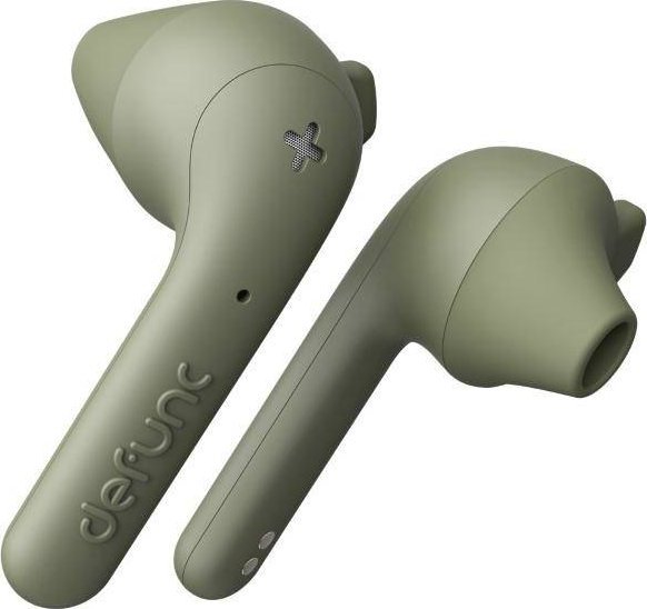 Kufje wireless DeFunc True Basic, in ear, jeshile