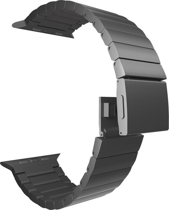 Rrip ore Mobile Origin Titanium Band, për Apple Watch 49mm 45mm 44mm 42mm, titan, i zi