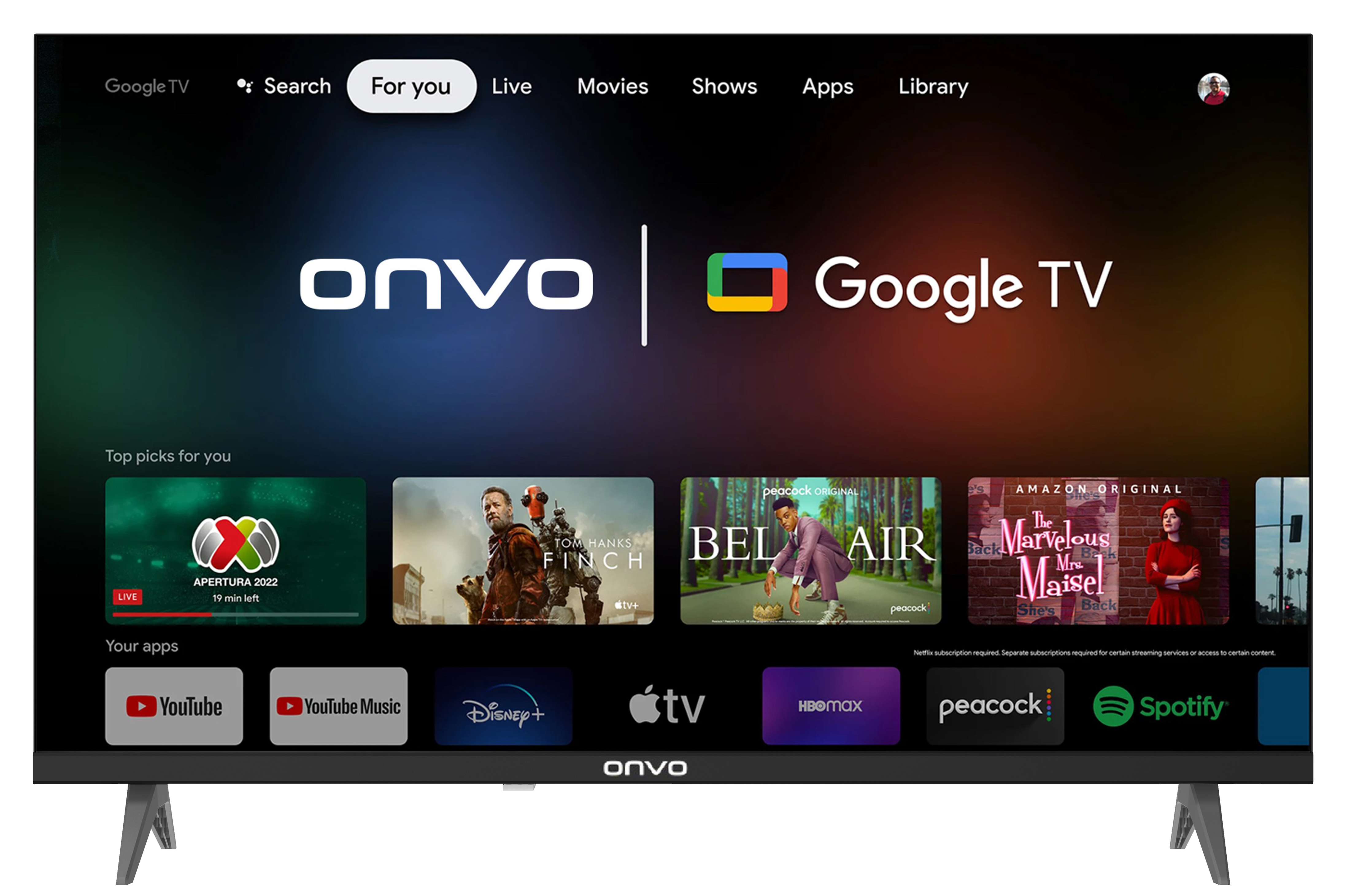 Televizor Onvo 32OVF9000H, 32", LED HD, i zi