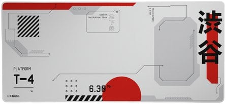 Mousepad Trust GXT 759 XXL Japan, 93x30cm, e bardhë