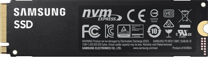 Hard disk Samsung SSD 980 PRO, M.2 - 500GB