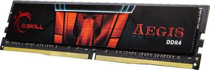 Memorie operative G.Skill Aegis, DDR4, 16 GB, 3000MHz, CL16, e zezë/kuqe