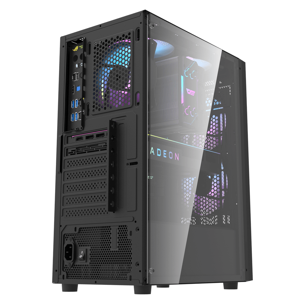 [OUTLET] Kasë Darkflash A290, Mid-Tower, e zezë
