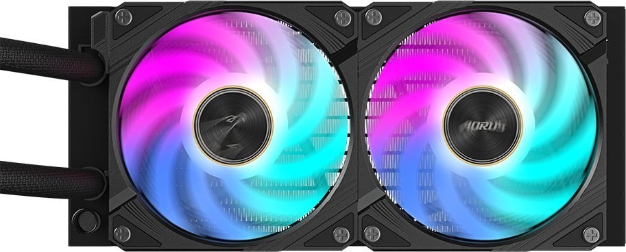 Ftohëse me ujë Gigabyte Aorus WaterForce X II 240 - RGB LCD, 240mm