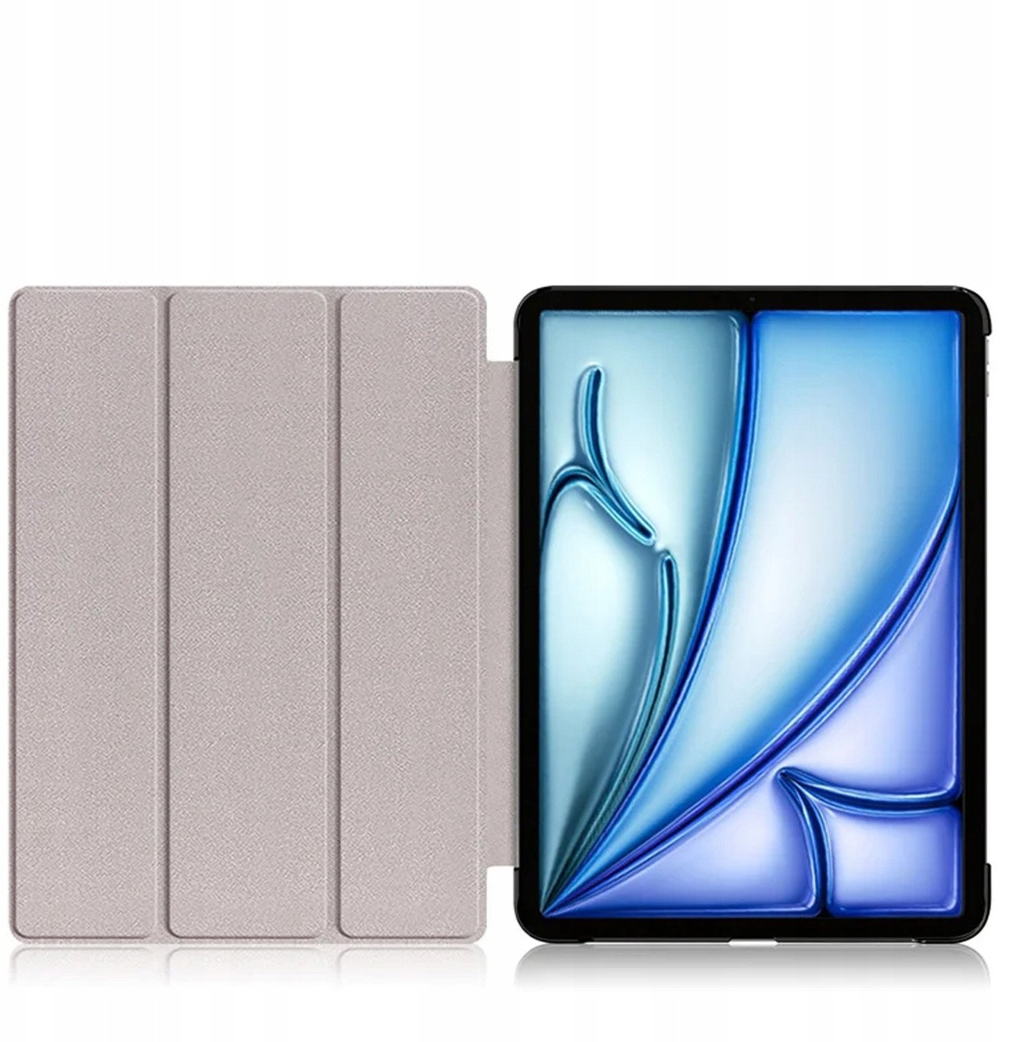 Mbulesë Smart Case për iPad Air 11" 6th Gen 2024, palosëse, e zezë