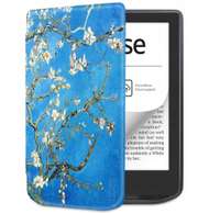 Mbulesë lexuesi Tech-Protect SmartCase për PocketBook Verse Pro Lite, funksion Sleep Wake, blu