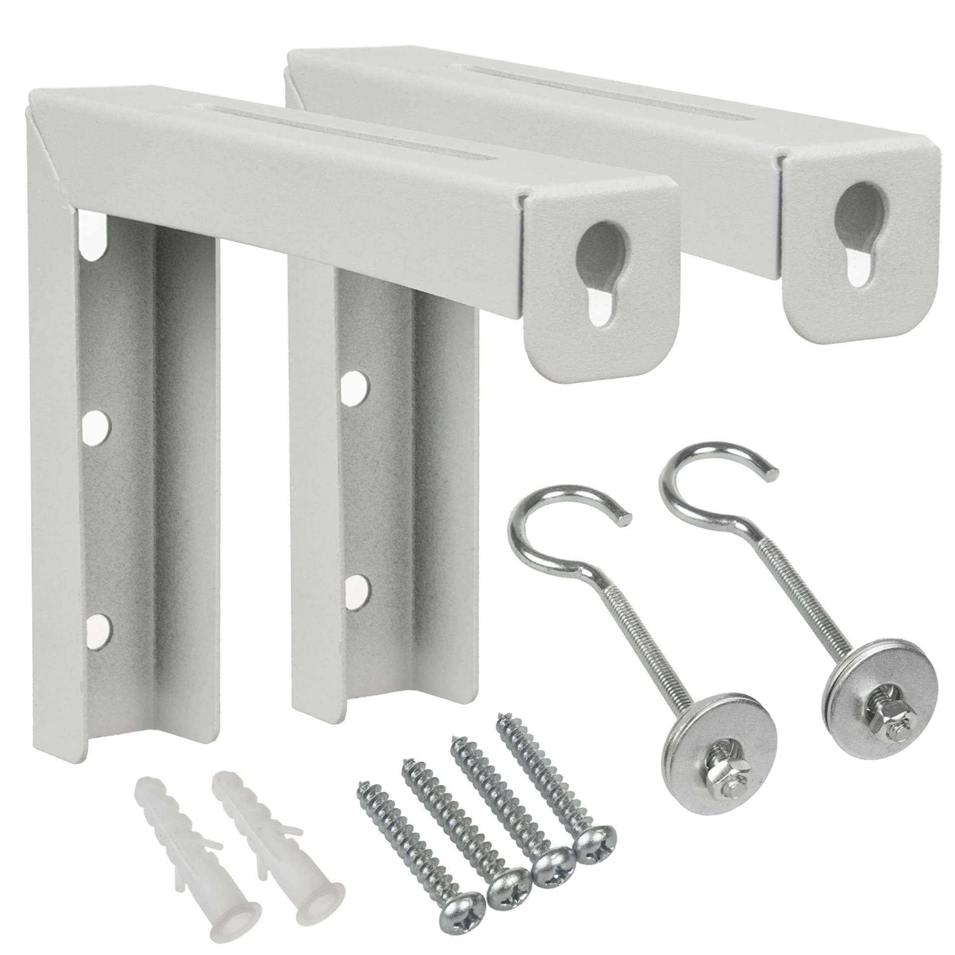 Set mbajtësesh për projektor Maclean MC-923, 2 x 25kg, i bardhë